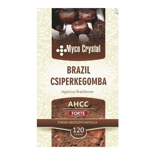 Myco Crystal - AHCC Forte Brazil csiperkegomba 120db